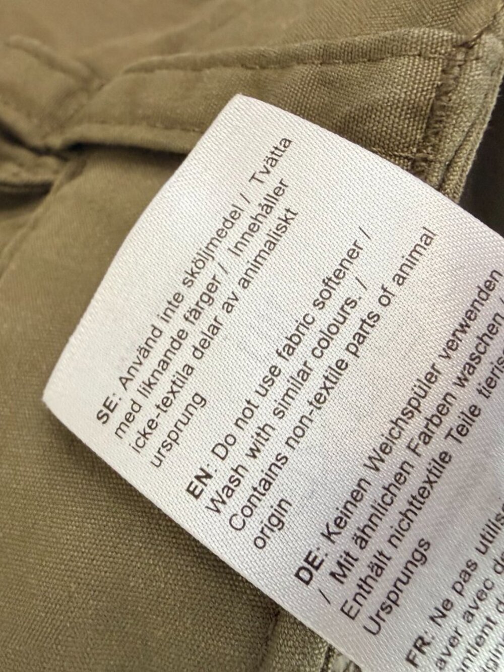 FJALLRAVEN G 1000 Ventilated Trousers Hike Trek Gorpcore Cargo Pants 30 Green - Picture 9 of 10